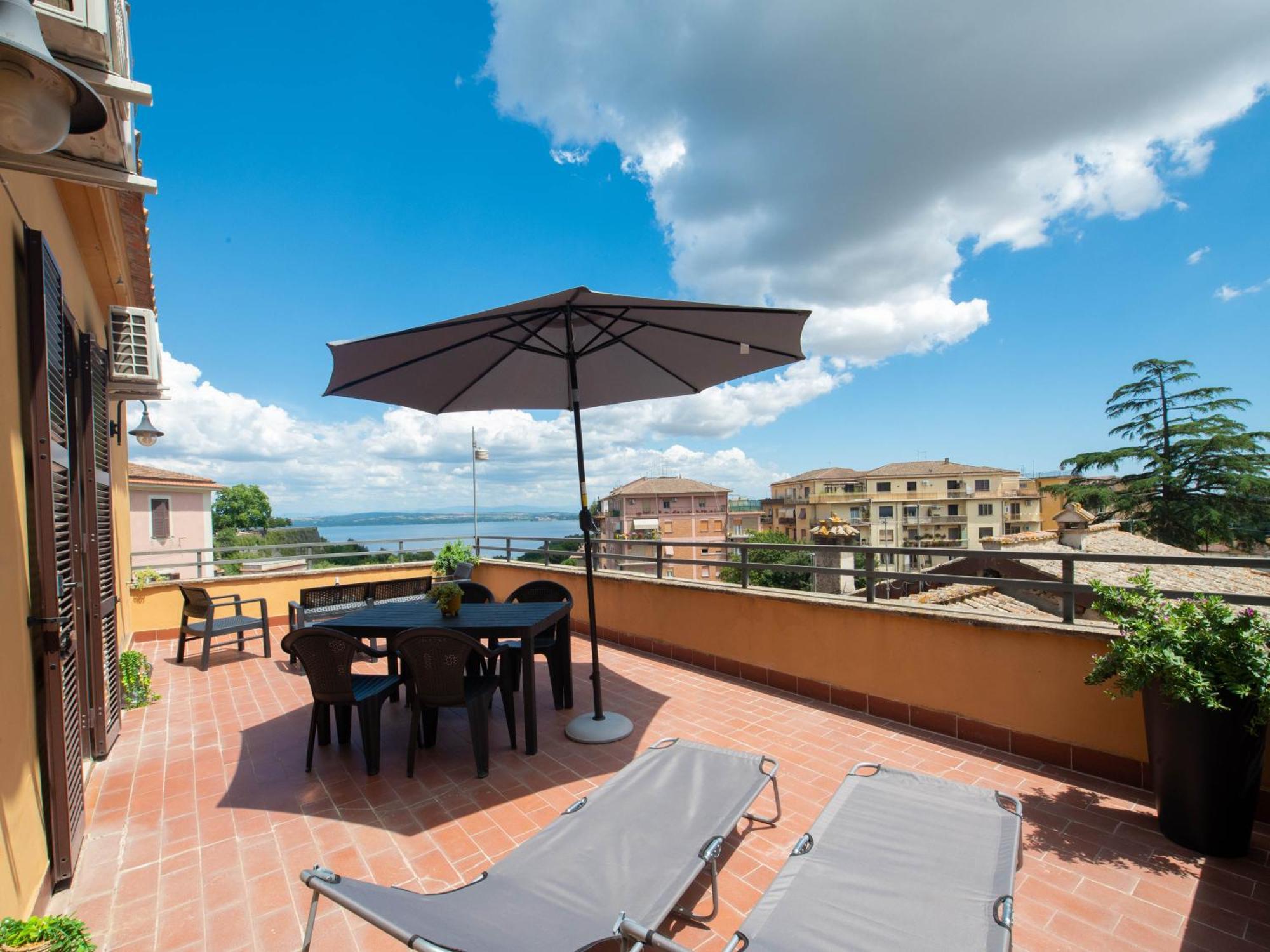 Casa Silvia Villa Брачано Екстериор снимка