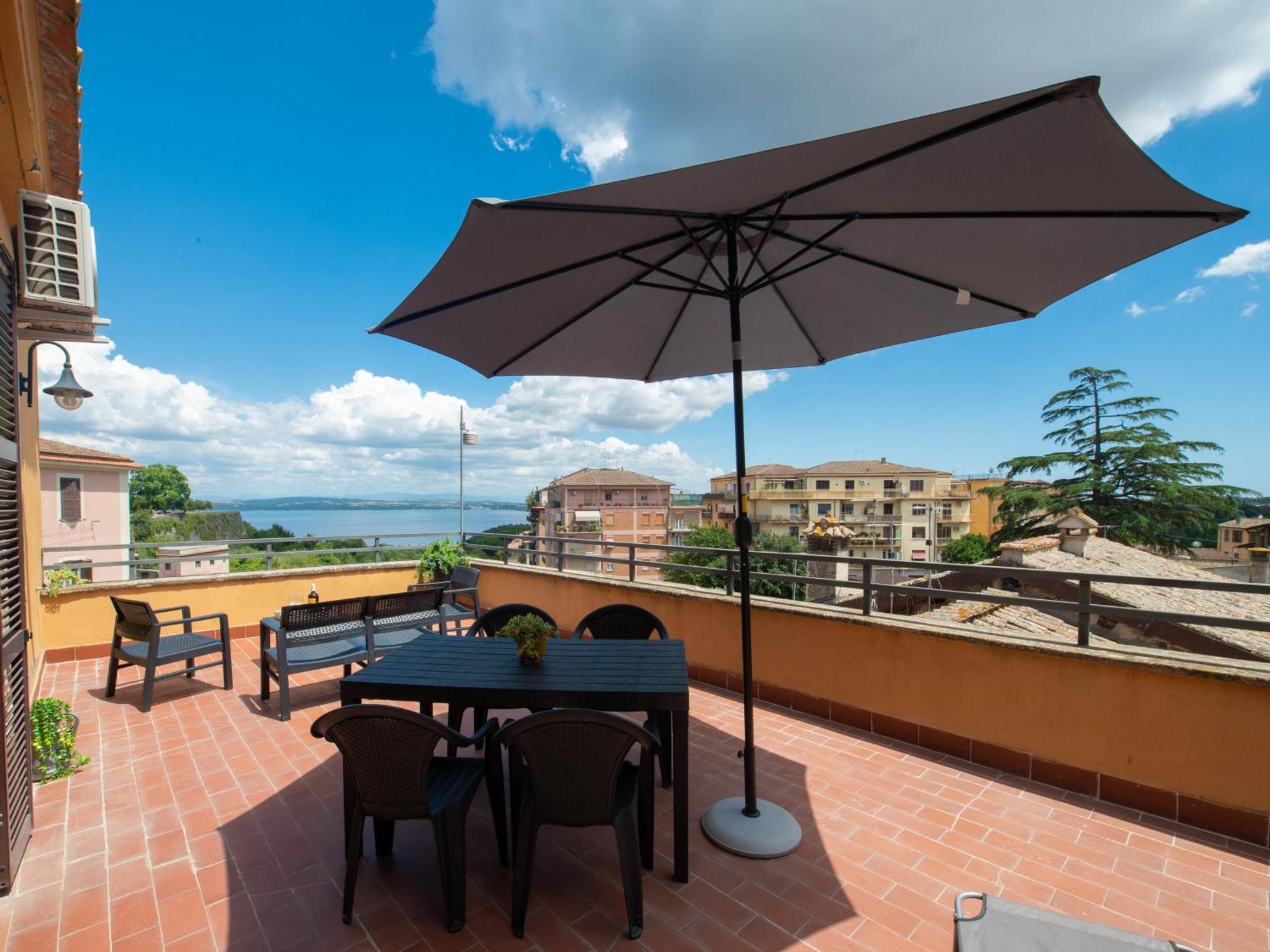 Casa Silvia Villa Брачано Екстериор снимка